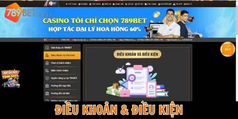 Điều Khoản & Điều Kiện