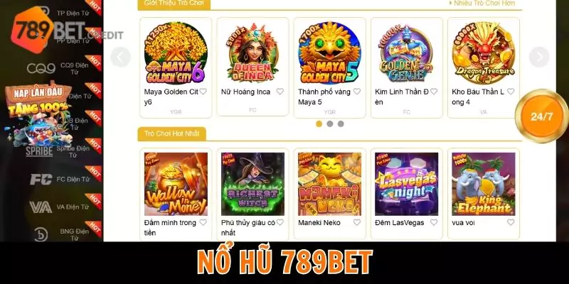 Nổ hũ 789bet làm giàu nhanh chóng